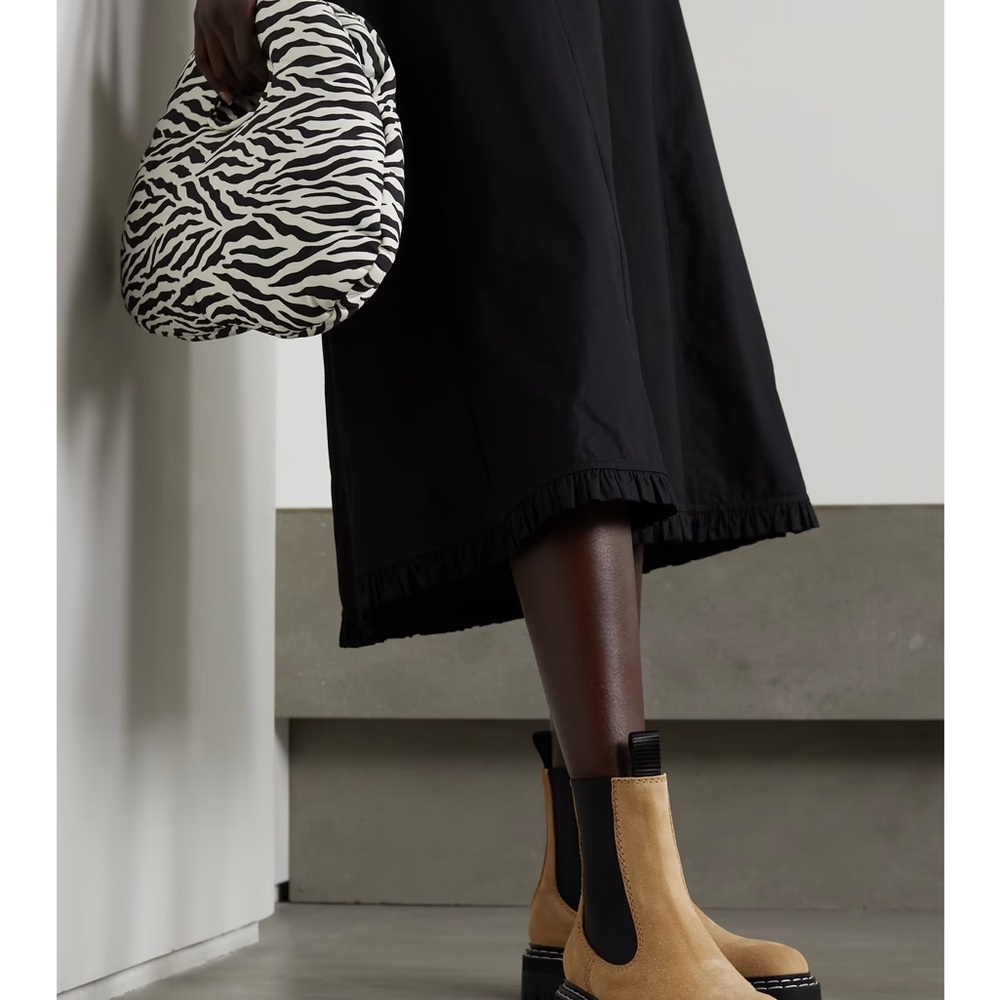 Proenza Schouler Suede Chelsea Boots sz 38 like new - Picture 3 of 6
